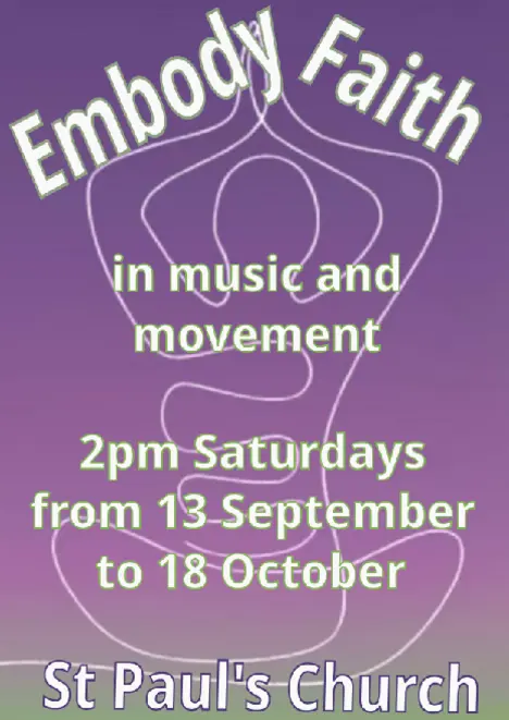 Poster for Embody Faith