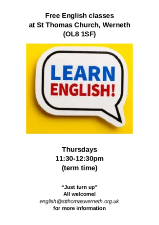 Poster for the English Class