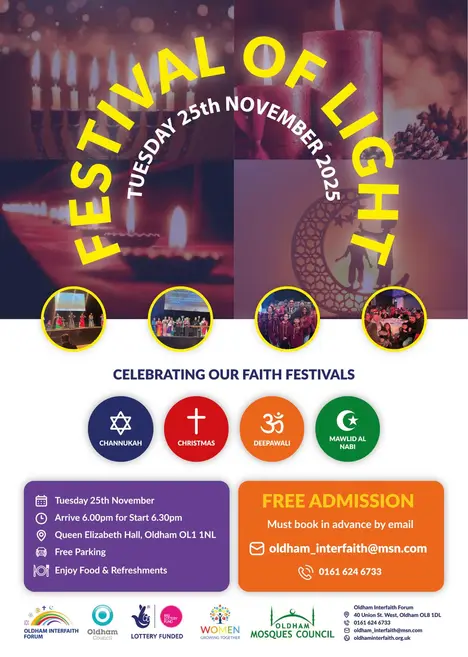 Poster for Festival of Light